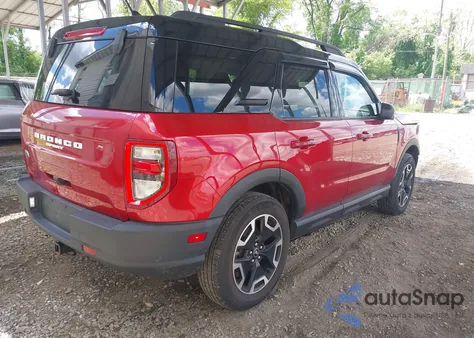 2021 Ford Bronco Sport Outer Banks из США, поврежденный, VIN 3FMCR9C63MRB00151